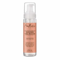 SHEA MOISTURE Coconut & Hibiscus Frizz-free Curl Mousse 시어모이스처 코코넛 히비스커스 프리즈 프리 컬 무스 7.5oz(222ml), 1개