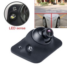 JB 차량후방카메라 후방감지기car front 사이드뷰카메라 자동 LED 야간 시계 HD CCD 후면/전면/왼쪽/오른쪽, 한개옵션0
