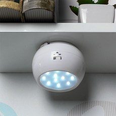 간편설치 LED 걸이형 부착형 무선램프
