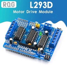 arduino Duemilanove 모터 드라이브 확장 보드 모터 제어 실드용 1pcs l293d 모터 드라이브 실드 듀얼, 한개옵션0