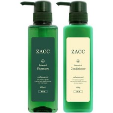 일본직발송 6. ZACC 보타니컬 스컬프 샴푸 400ML·컨디셔너 400G 세트 B07GZR2GV7, One Size, 1개, 400ml