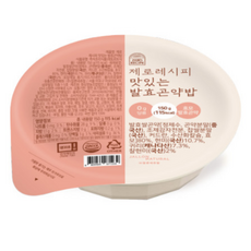 제로레시피 맛있는 발효곤약밥, 150g, 40개