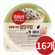 햇반 매일 찰잡곡밥, 3.36kg, 1박스