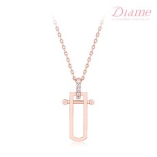 다이아미목걸이