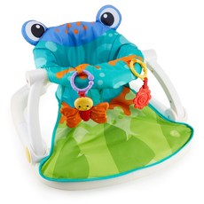 Fisher-Price 휴대용 아기의자 Sit-Me-Up 레인보우, 개구리, 1개