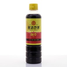 마산몽고 몽고간장 메주간장 500ml 무료배송/100% 양조간장/해산물요리/초밥 생선회 생선구이 튀김 디핑용, 6개