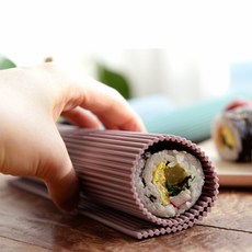 카라멜샵 파스텔 실리콘 김밥말이 3color, 핑크, 1개