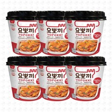 요뽀끼 매콤달콤 떡볶이 140g 6개 tig*80447WD