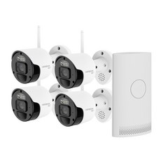 직접설치 CCTV 세트 캠플러스 무선보안카메라시스템 8채널 /4카메라 WC-284