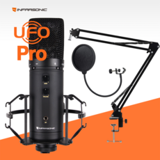 인프라소닉 UFO Pro 블랙 에디션 마이크 패키지 2, 단일상품