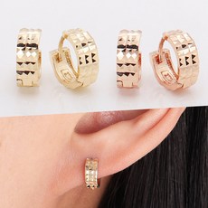 14k컷팅링귀걸이