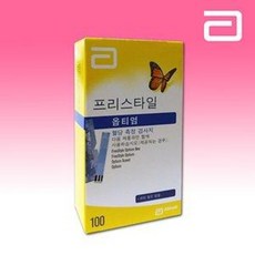 애보트 혈당지 100P (애보트당뇨측정지/애보트측정지), 1개, 100개