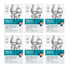 관절스타 보스웰리아 비타민D 영양제 관절 연골 뼈 무릎 세라트린 식약처 인정, 6박스, 30정