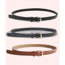 [100%정품] 링서울 [선물옵션] 20mm eco 레더 가죽벨트 [실버 골드 브라운]