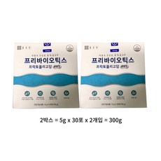 종근당 프리바이오틱스 프락토올리고당 FOS 유산균, 300g, 4개