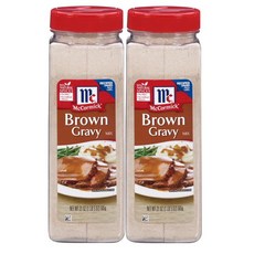 McCormick 맥코믹 브라운 그레이비 믹스 21oz(595g) 2개 Brown Gravy Mix, 595g, 3개