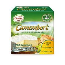 서울우유 까망베르치즈 125g x 2개, 1세트