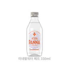 아쿠아파나 이탈리아프로렌스 생수, 330ml, 240개