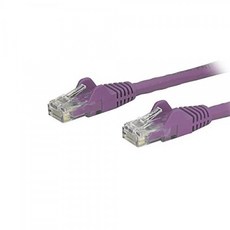 StarTech.com 4ft CAT6 Ethernet Cable - Purple CAT 6 Gigabit Ethernet Wire -650MH, 단일상품