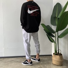 데드나인 N 로고 더블스우시 히트 긴팔(3color)