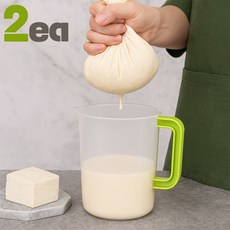 루시드림 식혜 오지지 두부 듀유 거름망 거름천 여과망 육수 메쉬 필터 2EA, 2개