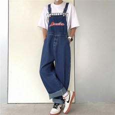 남자레터링점프수트