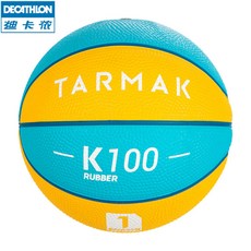 농구공 미니 농구 소프트가죽 소프트 PVC고무 TARMAK, 하늘색 노란색 신형 2020 미니