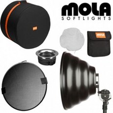 MOLA SETTI 28인치 KOMPLETTE WCASE FOR PROFOTO - WHITE KIT, 1개