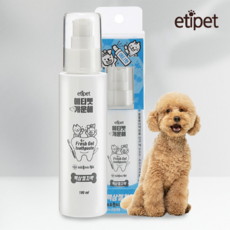 에티펫 개운해 바르는 구강젤 치약 100ml 강아지 고양이 입냄새 치석 제거, 1개