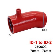 고유량 냉기 흡입 파이프 터보 인터쿨러 마쓰다 3 6 CX-4 악셀라 아테나 1.5L 2.0L 2.5L 튜브 교체 실리콘 호스, 6) 2.5L-76-RD, 1개