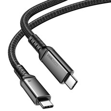 코드웨이 USB4 8K 썬더볼트4 호환 C타입 240W 240Gbps 고속충전 데이터 케이블, 1.2m, 1개