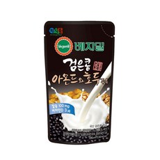 베지밀 검은콩 아몬드 호두 두유 파우치, 190ml, 45개