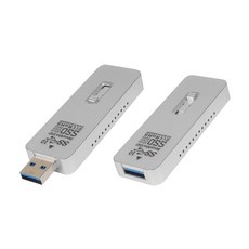 리뷰안 USB3.1 대용량 USB SSD 메모리 실버 UX200P, 1TB