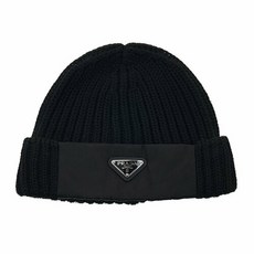 프라다 삼각로고 울 비니 UMD446 1WTO F0002 1WT OF000204