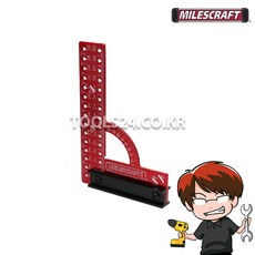 공구왕황부장 마일즈크라프트 다용도 가이드 목공자 직각자 MC-Square150 리모델링 인테리어 목공 DIY 공예 측정 마킹도구, 단품
