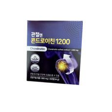 주영엔에스㈜ 관절엔 콘드로이친 1200, 0.9g, 1박스, 60캡슐