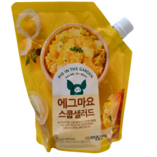 [트레이더스] 삼립 에그마요 스쿱샐러드 800G 아이스박스, 1개