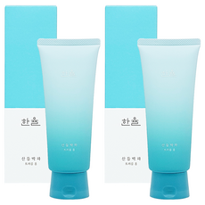 한율 산들박하 트러블 폼 150ml 1+1 청소년화장품 얼굴트러블 버블클렌저, 2개