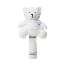세인트앤드류스 St. Andrews 042-2984511 Sta Bear Series Headcover / Golf DR, FR, 030 white