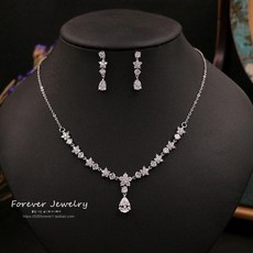 클립목걸이팔찌세트