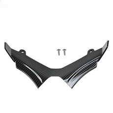 오토바이 프론트 윙렛 페어링 커버 보호 가드 MT 15 125 MT15 MT124 2018 2024 액세서리, carbon fibre, 1개