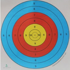 야외 실내 활 양궁 국궁 컴파운드 보우 직물 과녁 사격 사냥 화살 연습 놀이기구, 40cmx40cm 표적지 10매