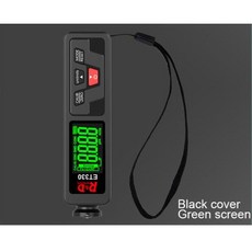 자동차 도막측정기 페인트 R D 표면용 코팅 두께 게이지 고정밀 아연 ET330 1 세트, 2) Green screen, 1개, 2) Green screen