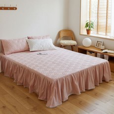싱글침대숏레이스커버