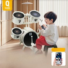 어린이 드럼 장난감 악기 생일 크리스마스 선물, 1개