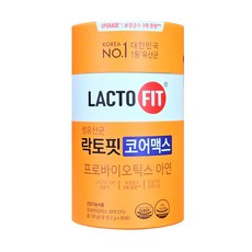 락토핏 종근당건강 생유산균 코어맥스, 60포, 120g, 1개