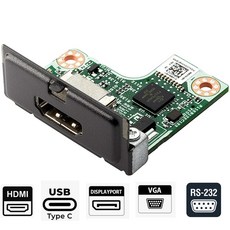 HP 디스플레이포트용 USB C 플렉스 IO 카드 VGA 포트 플렉스 IO 카드 HP HDMI 포트 플렉스 IO 카드 보드 애드온 옵션 카드, 3)RS232, 1개