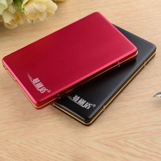 외장형 하드 드라이브 100gb usb2.0 hdd 휴대용 하드 디스크 (컴퓨터 및 노트북 용) disco duro externo st, 02 Black, 한개옵션1