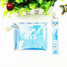 여성 파우치 홀로그램 투명 117454