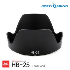 114 모모직구마켓 / 니콘 호환후드 HB-25 렌즈후드 카메라스트랩 렌즈후드 d750 렌즈캡, 단일 모델명/품번